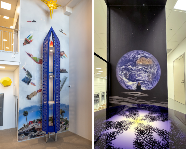 Kuvia Jan-Erik Andersonin teoskokonaisuudesta