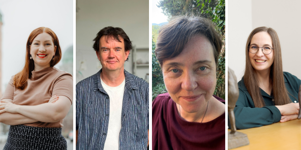 Kuvissa vasemmalta oikealle Hanna Hannus, Vesa-Pekka Rannikko, Marjukka Korhonen ja Laura Salo. 